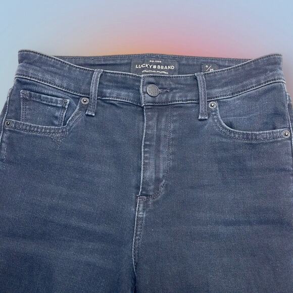 LUCKY BRAND Women’s 0 Black Ankle Jeans - Picture 1 of 5